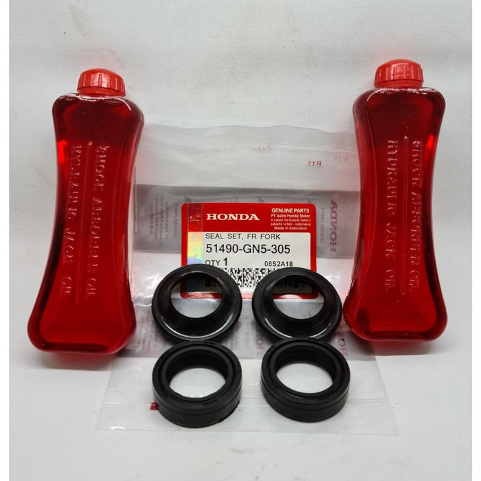 Seal Shock Depan + Oli Shock SUPRA/BEAT/VARIO