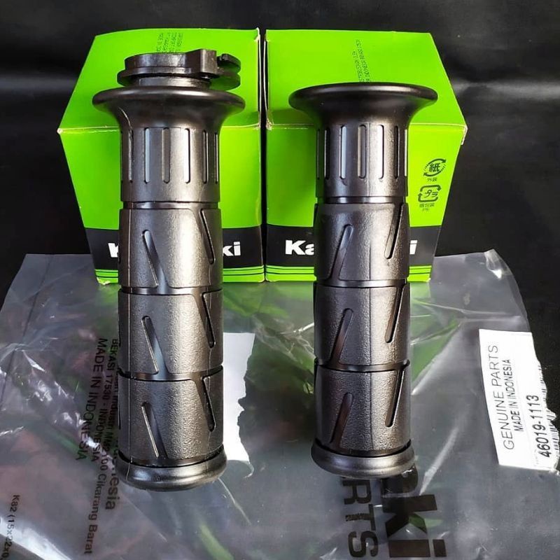 Handgrip sepasang Kaze ORIGINAL KAWASAKI Ninja R RR SS Grip Hangrip Hengrip Kazze ORI