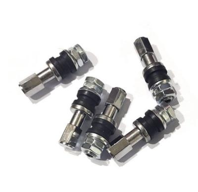PENTIL TUBLES CROME PANJANG 4,5cm UNIVERSAL BUAT MOTOR DAN MOBIL