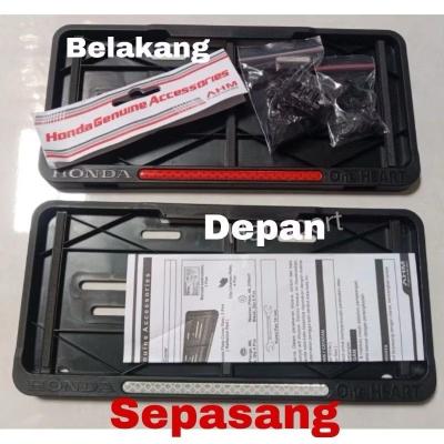 Dudukan Plat Nomor Motor Honda 1 set Model Baru