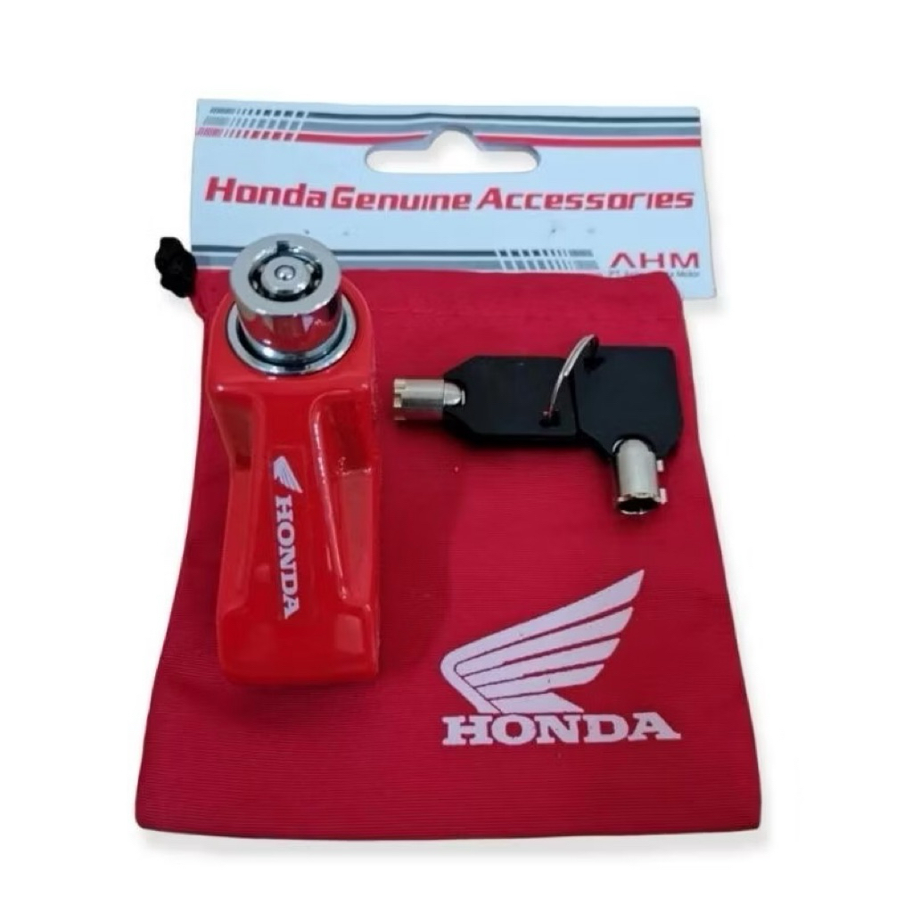 Kunci Gembok Cakram Motor Honda Disk Lock Motor Original Honda